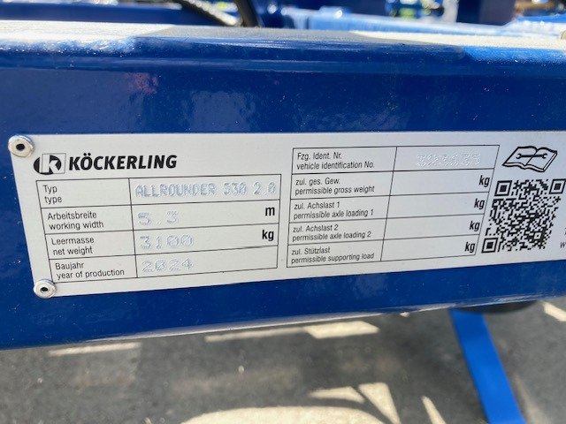 Köckerling Allrounder classic 530 2.0 - المحراث: صورة 2 Köckerling Allrounder classic 530 2.0 - المحراث: صورة 2