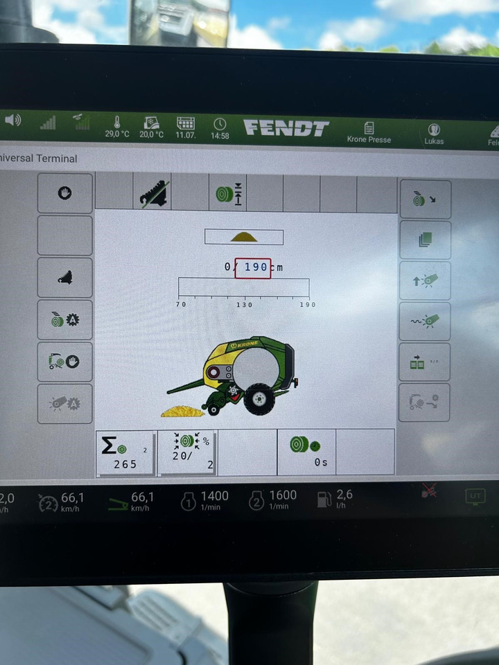 Krone VariPack V 190 XC Plus - معدات تيبيس التبن: صورة 4 Krone VariPack V 190 XC Plus - معدات تيبيس التبن: صورة 4