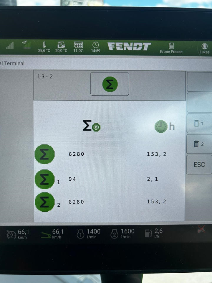 Krone VariPack V 190 XC Plus - معدات تيبيس التبن: صورة 3 Krone VariPack V 190 XC Plus - معدات تيبيس التبن: صورة 3