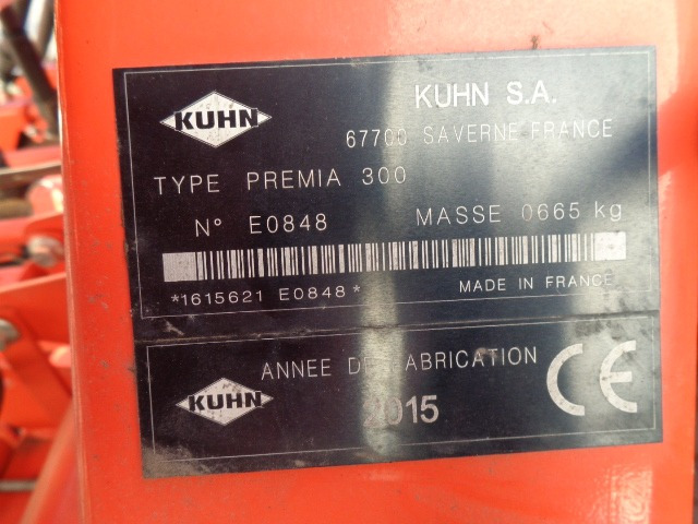 Kuhn Drillkombination Premia 300 - زحافة: صورة 5 Kuhn Drillkombination Premia 300 - زحافة: صورة 5