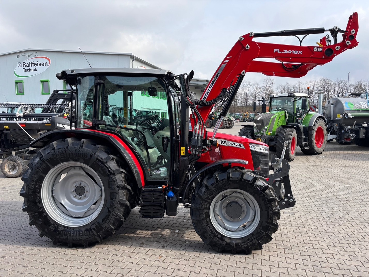 Massey Ferguson 4708 M Cab - جرار: صورة 5 Massey Ferguson 4708 M Cab - جرار: صورة 5