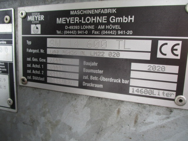 Meyer-Lohne Rekordia Pumptankwagen - معدات التسميد: صورة 3 Meyer-Lohne Rekordia Pumptankwagen - معدات التسميد: صورة 3