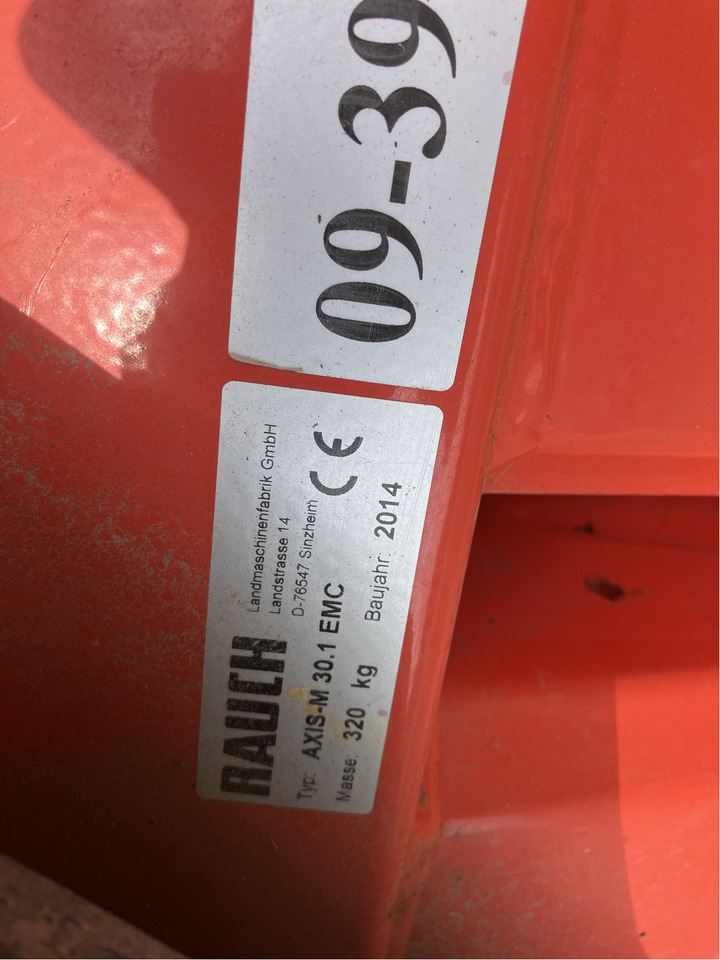 Rauch Axera Serie EMC 30.1 - آلة رش السماد: صورة 2 Rauch Axera Serie EMC 30.1 - آلة رش السماد: صورة 2