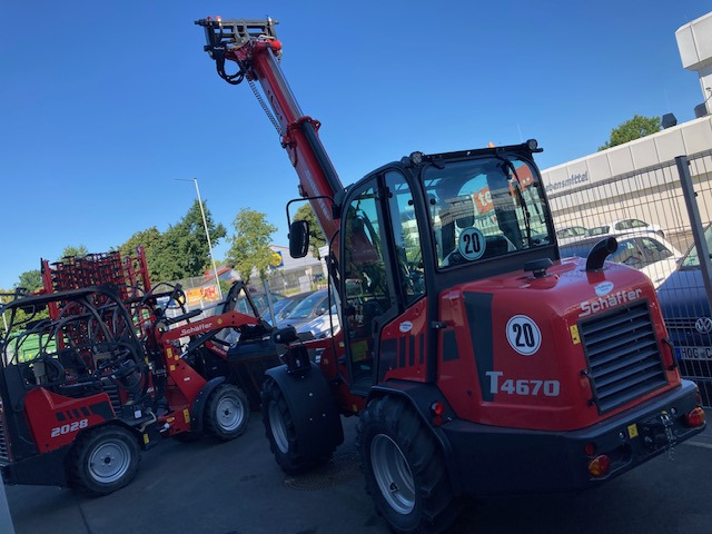 Schäffer Teleradlader Typ 4670 T-2 - تركس: صورة 1 Schäffer Teleradlader Typ 4670 T-2 - تركس: صورة 1
