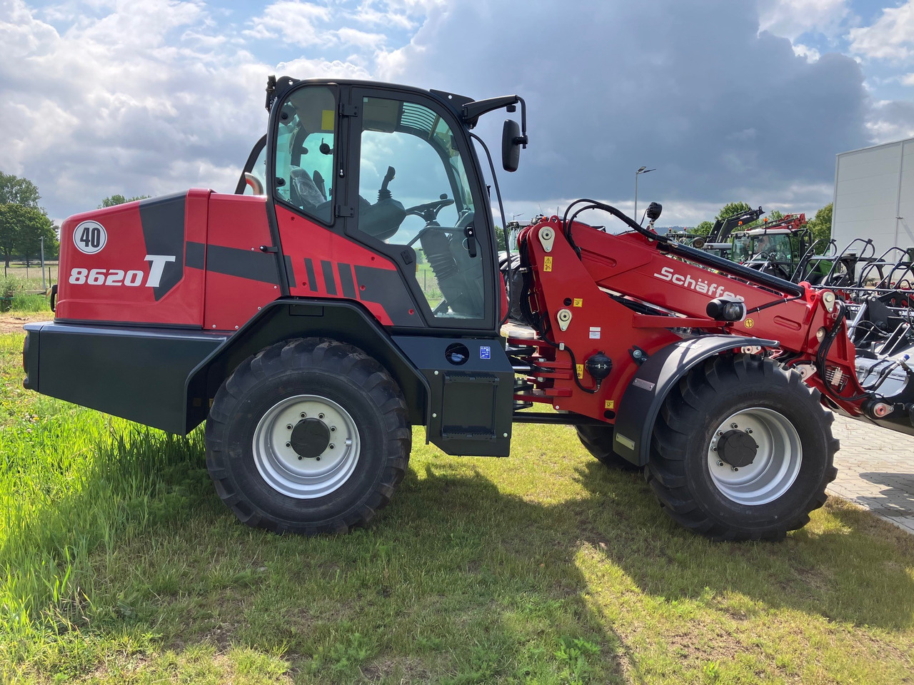 Schäffer Teleradlader Typ 8620 T-2 - تركس: صورة 4 Schäffer Teleradlader Typ 8620 T-2 - تركس: صورة 4