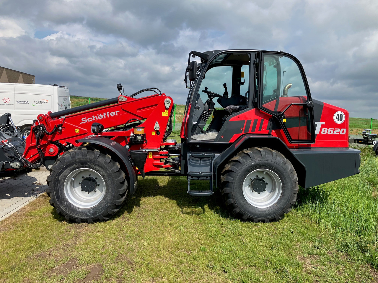 Schäffer Teleradlader Typ 8620 T-2 - تركس: صورة 1 Schäffer Teleradlader Typ 8620 T-2 - تركس: صورة 1