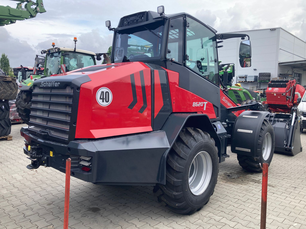 Schäffer Teleradlader Typ 8620 T-3 - تركس: صورة 5 Schäffer Teleradlader Typ 8620 T-3 - تركس: صورة 5
