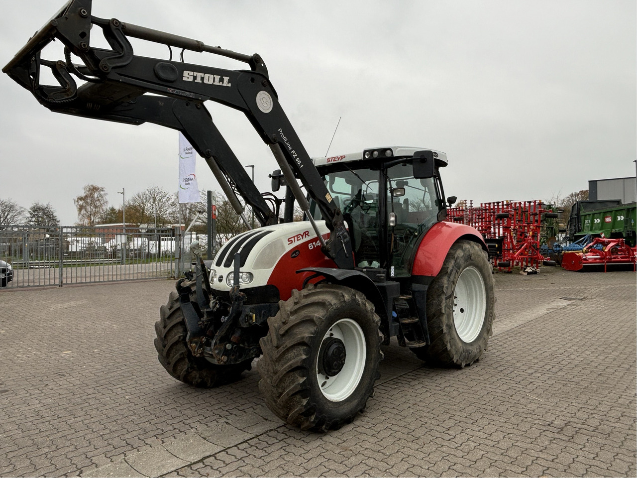 Steyr 6140 Profi - جرار: صورة 1 Steyr 6140 Profi - جرار: صورة 1
