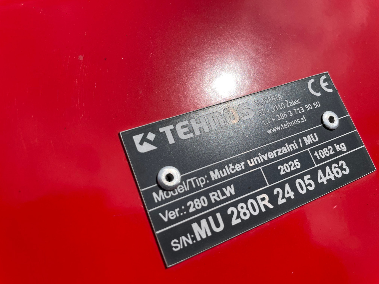 Tehnos Universalmulcher MU 280R Profi - التقطيع جزازة: صورة 2 Tehnos Universalmulcher MU 280R Profi - التقطيع جزازة: صورة 2