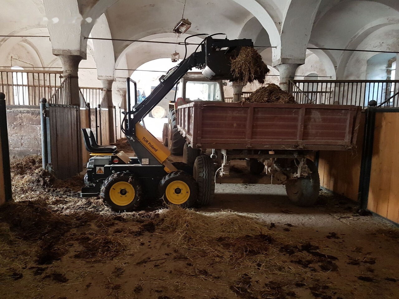 Tur Poland Mini Loader TUR N 520 Mini Hoflader Kompaktlader Briggs&Stratton - شيول صغير: صورة 5 Tur Poland Mini Loader TUR N 520 Mini Hoflader Kompaktlader Briggs&Stratton - شيول صغير: صورة 5