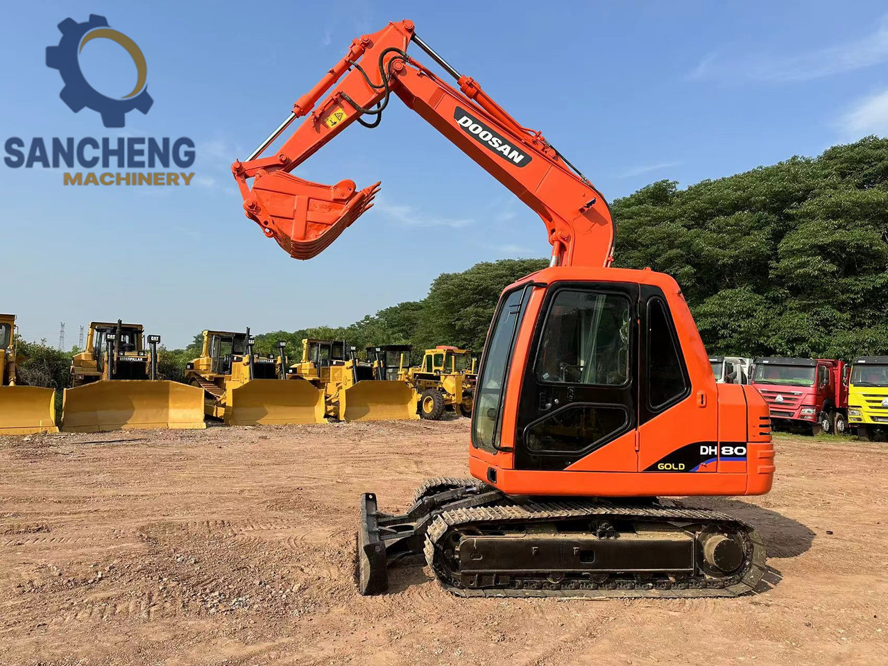 DOOSAN DH80 Mini Excavator - حفار زحاف: صورة 5 DOOSAN DH80 Mini Excavator - حفار زحاف: صورة 5