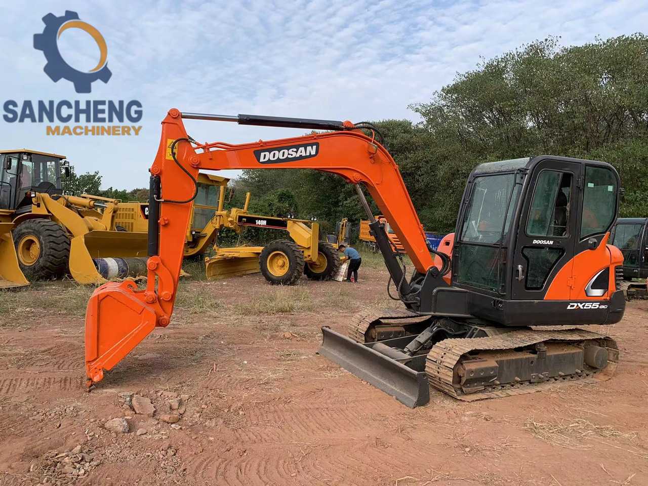 DOOSAN DX55 - حفارة: صورة 4 DOOSAN DX55 - حفارة: صورة 4