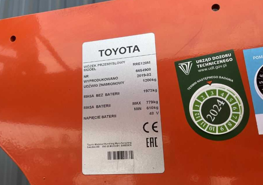 BT RRE120M - شاحنة مناوِلة: صورة 4 BT RRE120M - شاحنة مناوِلة: صورة 4