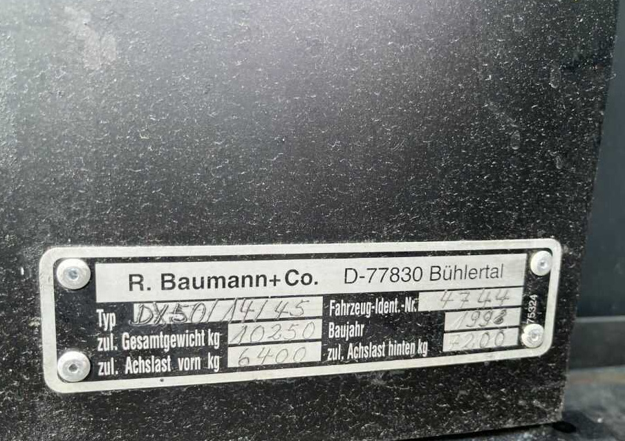 Baumann DX 50/14/45 - محمل جانبي - رافعة شوكية ذات شحن جانبي: صورة 5 Baumann DX 50/14/45 - محمل جانبي - رافعة شوكية ذات شحن جانبي: صورة 5