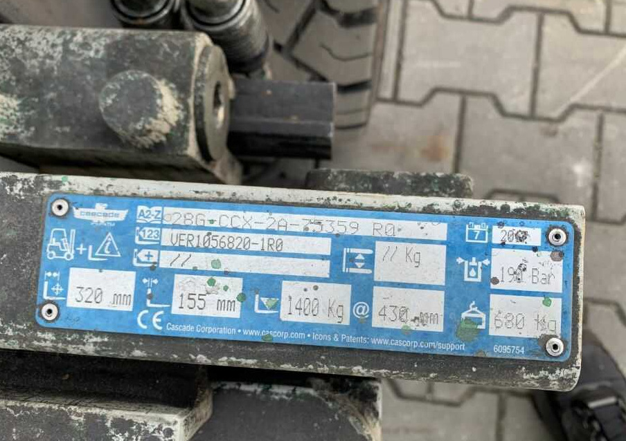 Cascade 28G-CCX-2A-75359R0, Kartonklammer - المشبك - معدات المناولة: صورة 3 Cascade 28G-CCX-2A-75359R0, Kartonklammer - المشبك - معدات المناولة: صورة 3