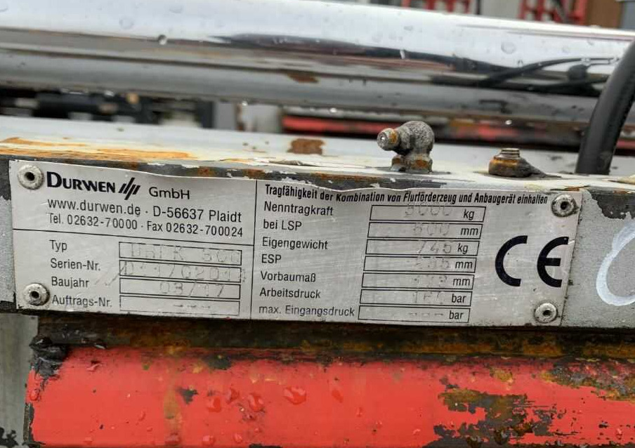 Durwen DRPK30C - شوكة - رافعة شوكية: صورة 5 Durwen DRPK30C - شوكة - رافعة شوكية: صورة 5