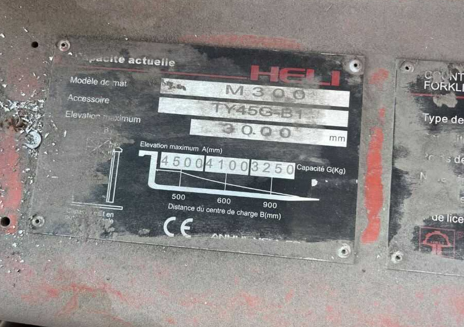 Heli CPYD50 - رافعة شوكية تعمل بالغاز: صورة 5 Heli CPYD50 - رافعة شوكية تعمل بالغاز: صورة 5
