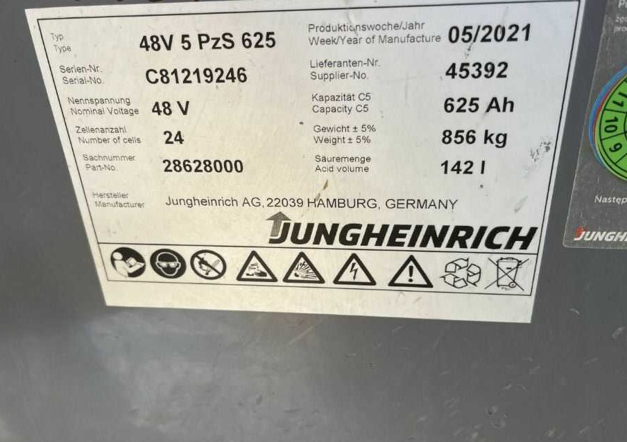 Jungheinrich EFG216k - رافعة شوكية كهربائية: صورة 5 Jungheinrich EFG216k - رافعة شوكية كهربائية: صورة 5