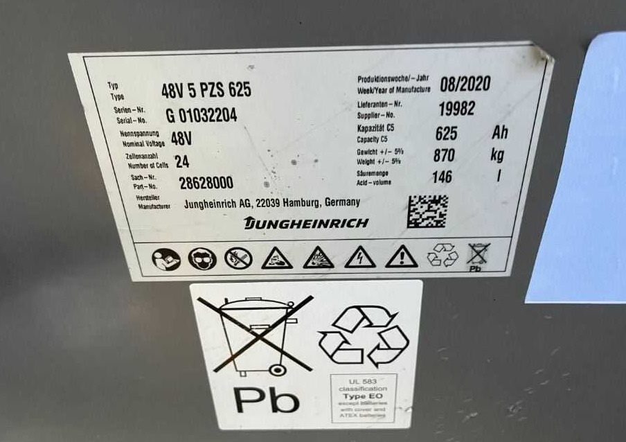 Jungheinrich EFG218k - رافعة شوكية كهربائية: صورة 4 Jungheinrich EFG218k - رافعة شوكية كهربائية: صورة 4
