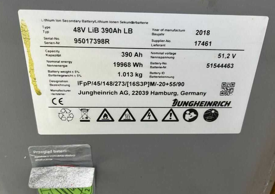 Jungheinrich EFG220 - رافعة شوكية كهربائية: صورة 5 Jungheinrich EFG220 - رافعة شوكية كهربائية: صورة 5