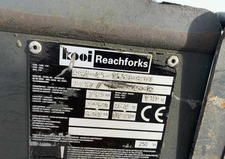 Kooi RG4-45-1550 - ذراع تطويل - معدات المناولة: صورة 5 Kooi RG4-45-1550 - ذراع تطويل - معدات المناولة: صورة 5