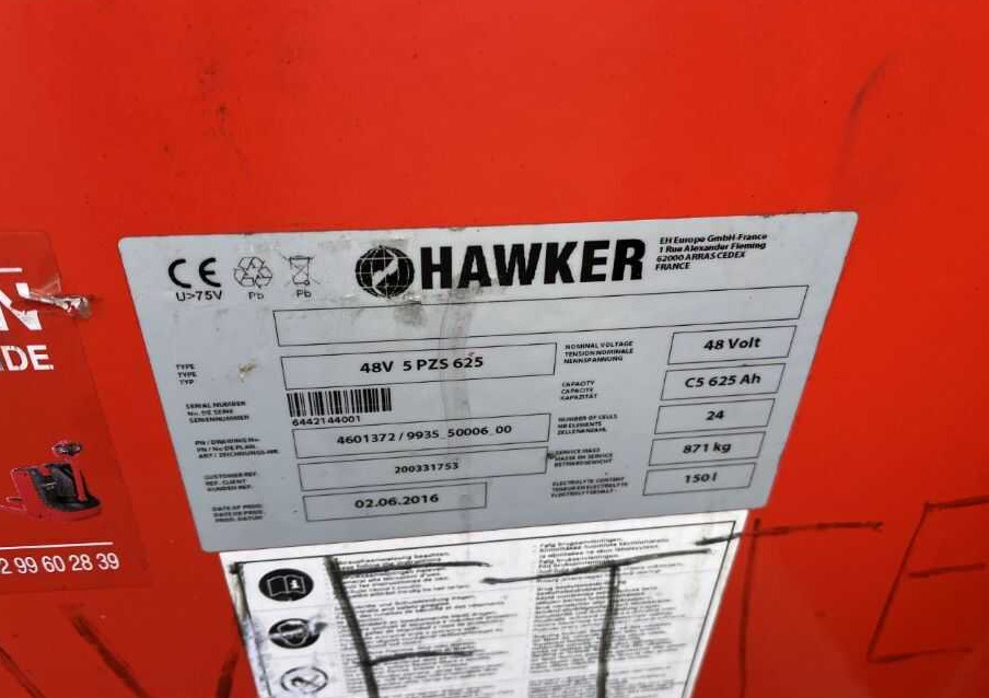 رافعة شوكية كهربائية Linde E18-01: صورة 8 رافعة شوكية كهربائية Linde E18-01: صورة 8