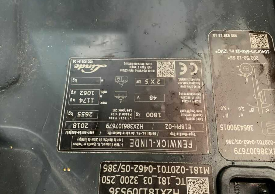 Linde E18PH-02 - رافعة شوكية كهربائية: صورة 4 Linde E18PH-02 - رافعة شوكية كهربائية: صورة 4