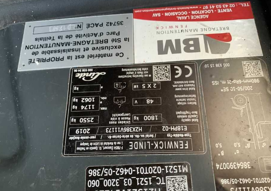 Linde E18PH-02 - رافعة شوكية كهربائية: صورة 4 Linde E18PH-02 - رافعة شوكية كهربائية: صورة 4