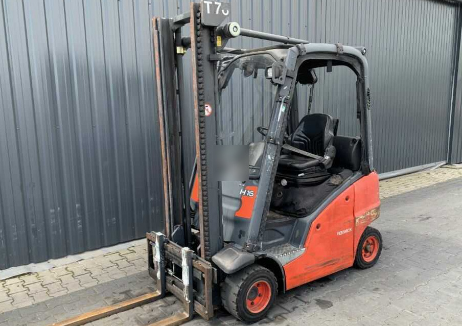 Linde H16T-01 - رافعة شوكية تعمل بالغاز: صورة 1 Linde H16T-01 - رافعة شوكية تعمل بالغاز: صورة 1