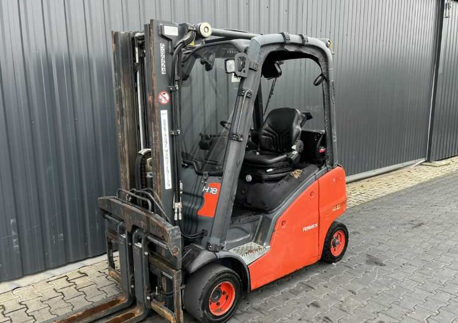 Linde H18T-01 - رافعة شوكية تعمل بالغاز: صورة 1 Linde H18T-01 - رافعة شوكية تعمل بالغاز: صورة 1