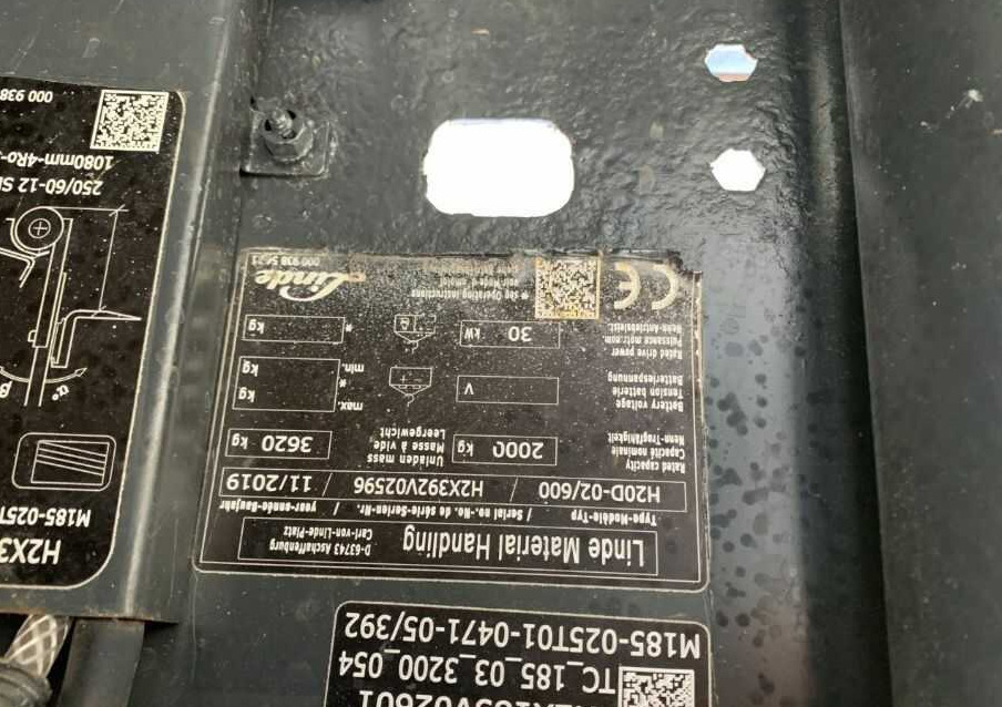 Linde H20D-02/600 - رافعة شوكية ديزل: صورة 4 Linde H20D-02/600 - رافعة شوكية ديزل: صورة 4