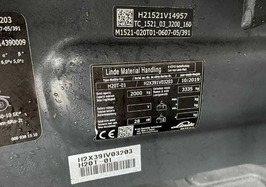 Linde H20T-01 - رافعة شوكية تعمل بالغاز: صورة 4 Linde H20T-01 - رافعة شوكية تعمل بالغاز: صورة 4