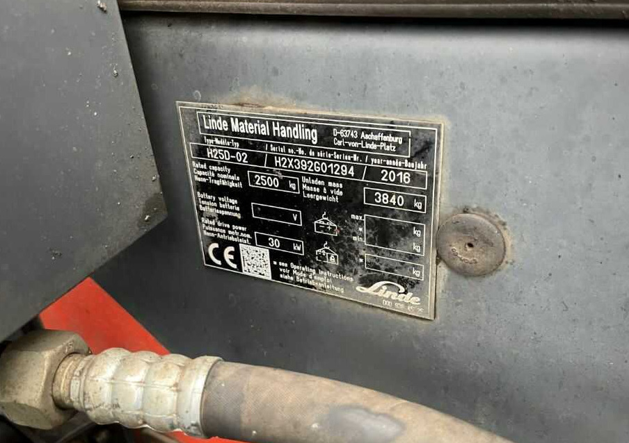 Linde H25D-02 - رافعة شوكية ديزل: صورة 4 Linde H25D-02 - رافعة شوكية ديزل: صورة 4