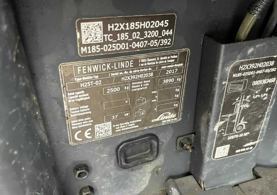 Linde H25T-01 - رافعة شوكية تعمل بالغاز: صورة 4 Linde H25T-01 - رافعة شوكية تعمل بالغاز: صورة 4