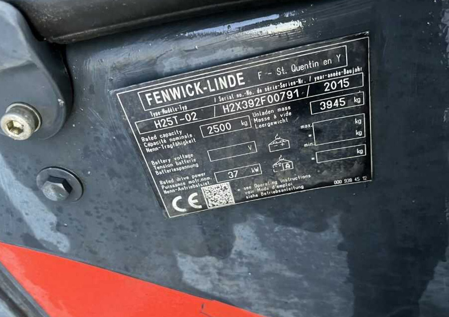 Linde H25T-01 - رافعة شوكية تعمل بالغاز: صورة 4 Linde H25T-01 - رافعة شوكية تعمل بالغاز: صورة 4