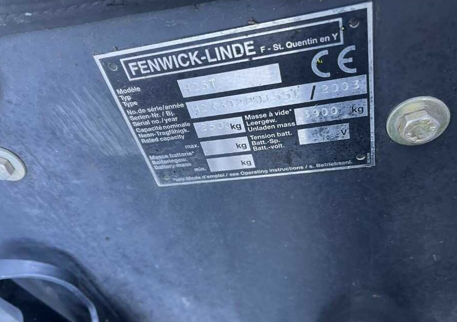 Linde H25T - رافعة شوكية تعمل بالغاز: صورة 4 Linde H25T - رافعة شوكية تعمل بالغاز: صورة 4