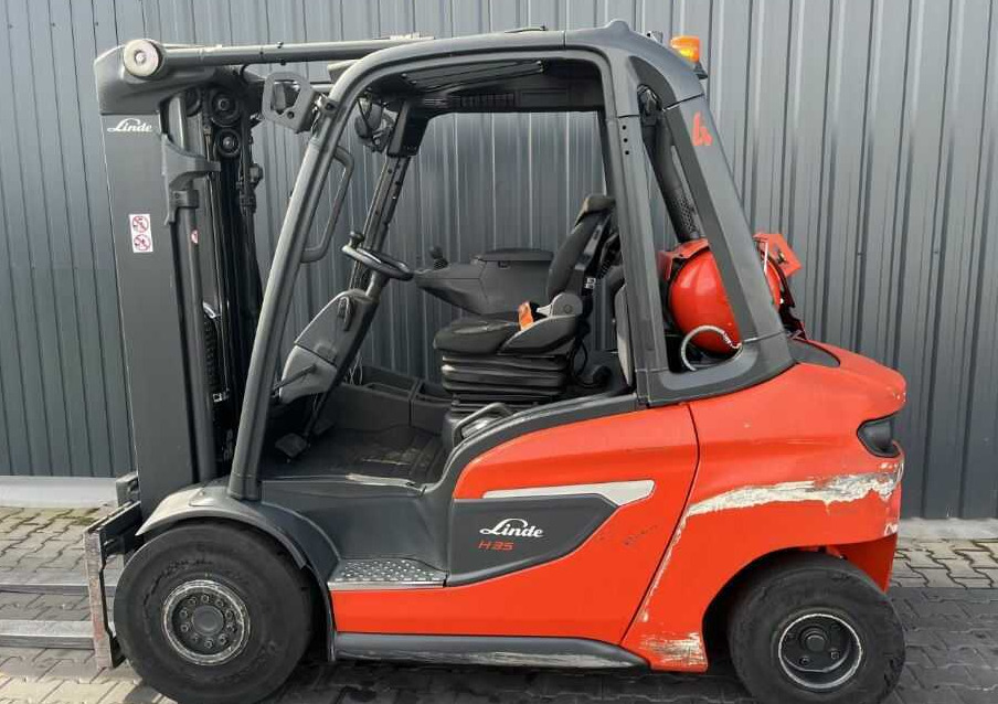 Linde H35T-01 - رافعة شوكية تعمل بالغاز: صورة 2 Linde H35T-01 - رافعة شوكية تعمل بالغاز: صورة 2