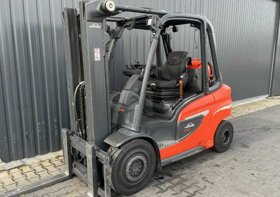 Linde H35T-01 - رافعة شوكية تعمل بالغاز: صورة 1 Linde H35T-01 - رافعة شوكية تعمل بالغاز: صورة 1