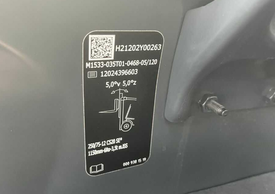 Linde H35T-01 - رافعة شوكية تعمل بالغاز: صورة 5 Linde H35T-01 - رافعة شوكية تعمل بالغاز: صورة 5
