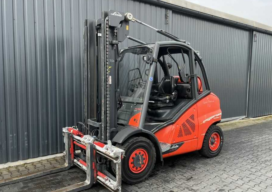 Linde H50T-02 - رافعة شوكية تعمل بالغاز: صورة 1 Linde H50T-02 - رافعة شوكية تعمل بالغاز: صورة 1
