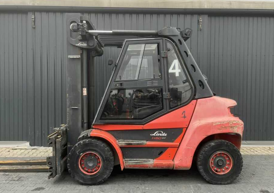 Linde H60D-03 - رافعة شوكية ديزل: صورة 2 Linde H60D-03 - رافعة شوكية ديزل: صورة 2