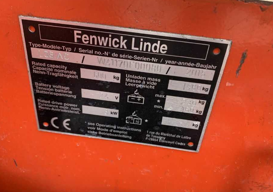 Linde L06AC - آلة التكديس: صورة 4 Linde L06AC - آلة التكديس: صورة 4