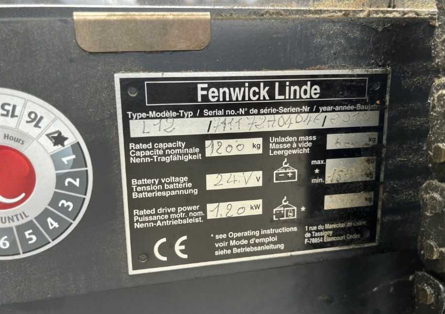 Linde L12 - آلة التكديس: صورة 4 Linde L12 - آلة التكديس: صورة 4