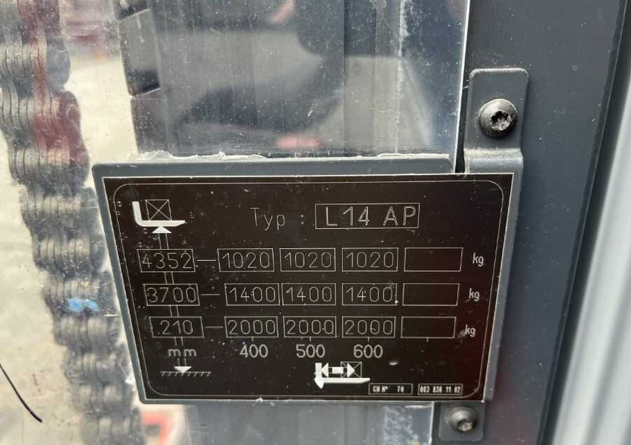 Linde L14AP - آلة التكديس: صورة 5 Linde L14AP - آلة التكديس: صورة 5