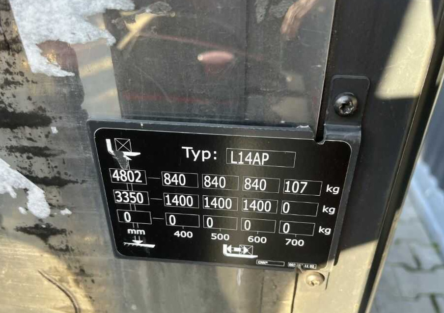 Linde L14AP - آلة التكديس: صورة 5 Linde L14AP - آلة التكديس: صورة 5