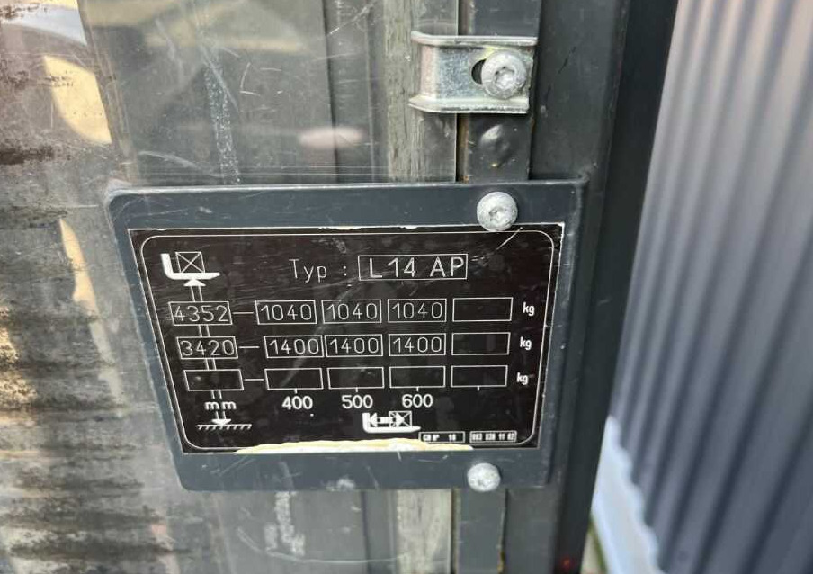 آلة التكديس Linde L14AP: صورة 6