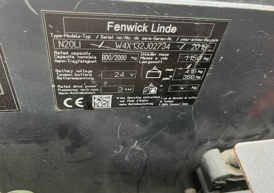Linde N20LoL - آلة إعداد الطلب: صورة 4 Linde N20LoL - آلة إعداد الطلب: صورة 4