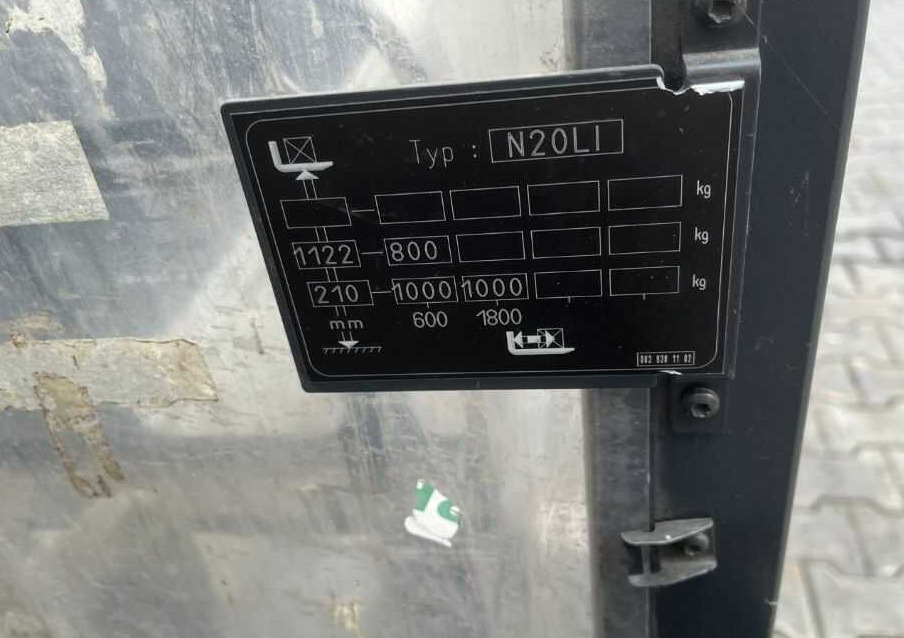 Linde N20LoL - آلة إعداد الطلب: صورة 5 Linde N20LoL - آلة إعداد الطلب: صورة 5