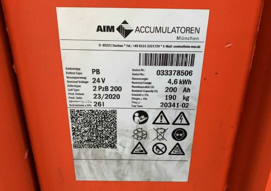 Linde P20 - جرار السحب الكهربائي: صورة 2 Linde P20 - جرار السحب الكهربائي: صورة 2
