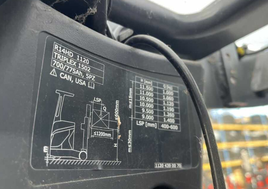 Linde R14HD-01 - شاحنة مناوِلة: صورة 5 Linde R14HD-01 - شاحنة مناوِلة: صورة 5